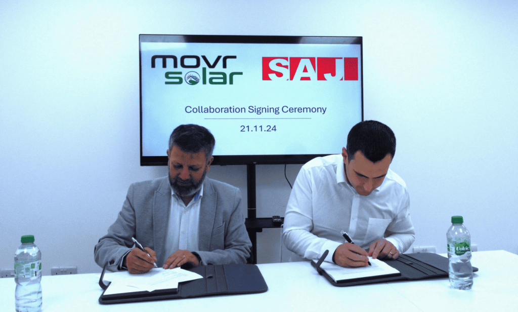 MOVR Solar Partners with SAJ to Showcase Cutting-Edge Technology