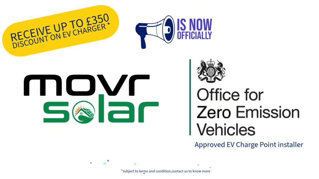 MOVR Solar is Now an Official OZEV Approved Installer