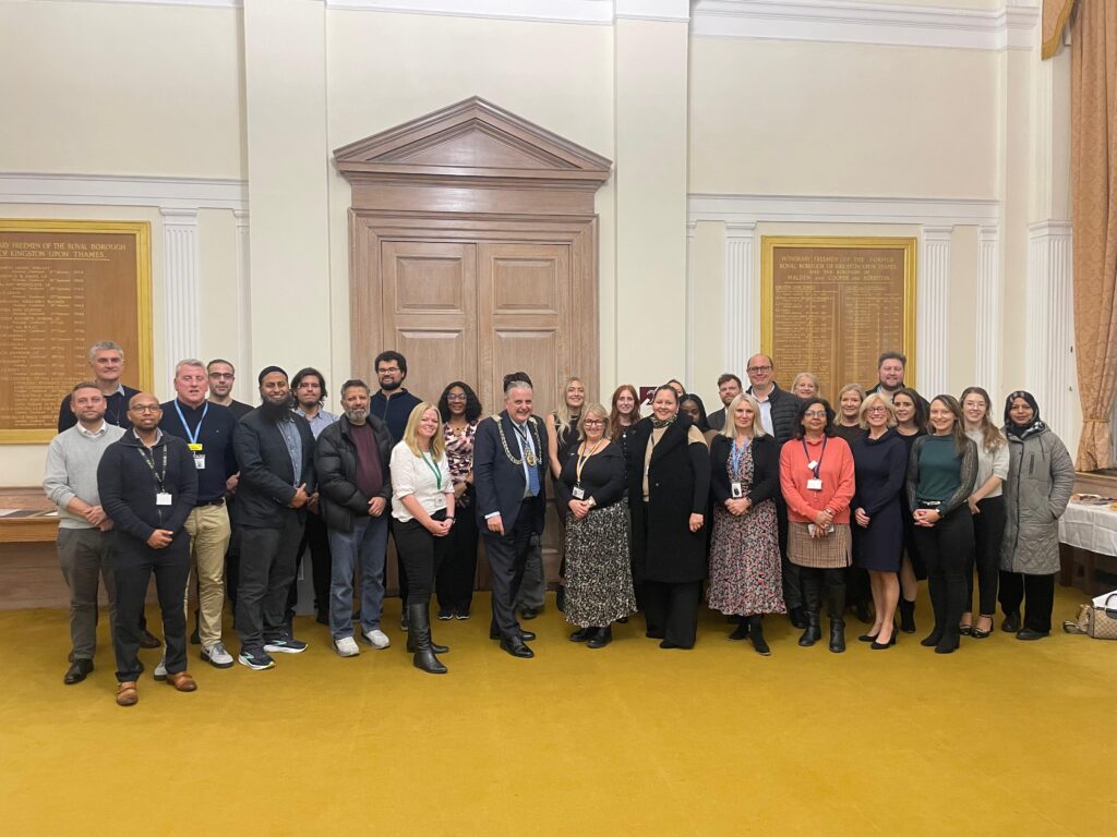 Celebrating Living Wage Week with the Mayor of Kingston upon Thames